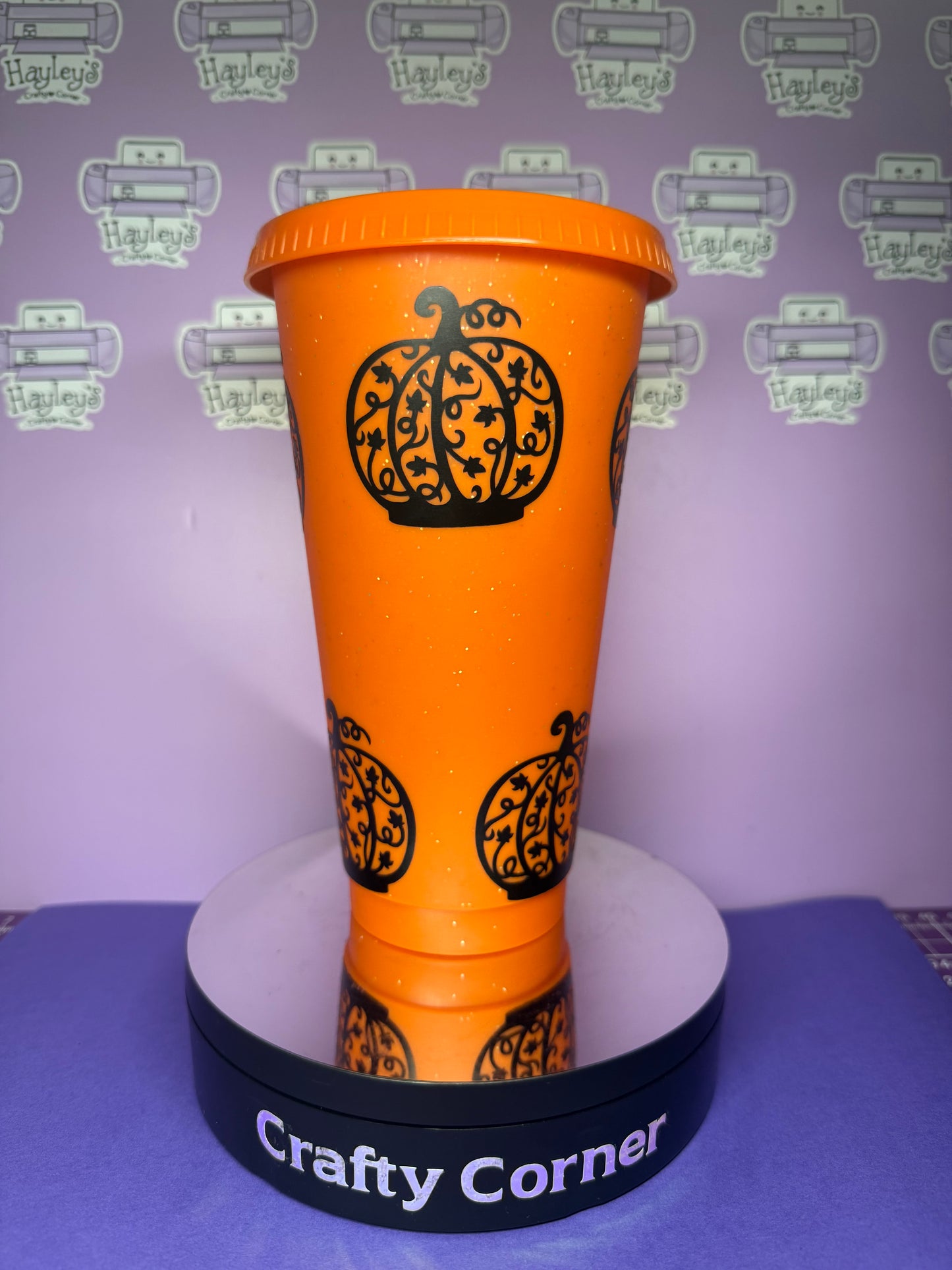 Orange Pumpkin Cup