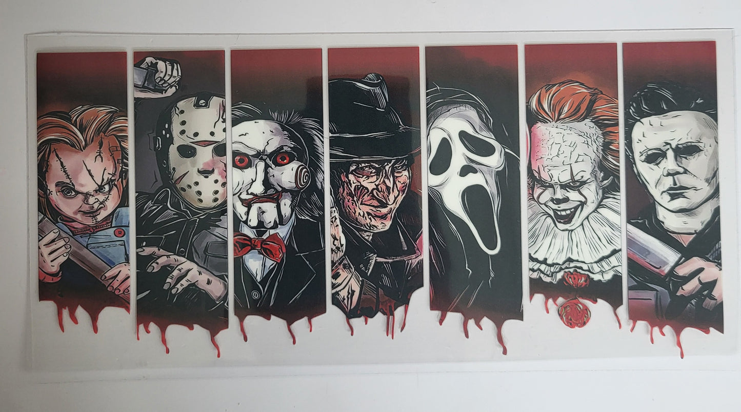 Horror Characters Wrap 🔪👻🩸