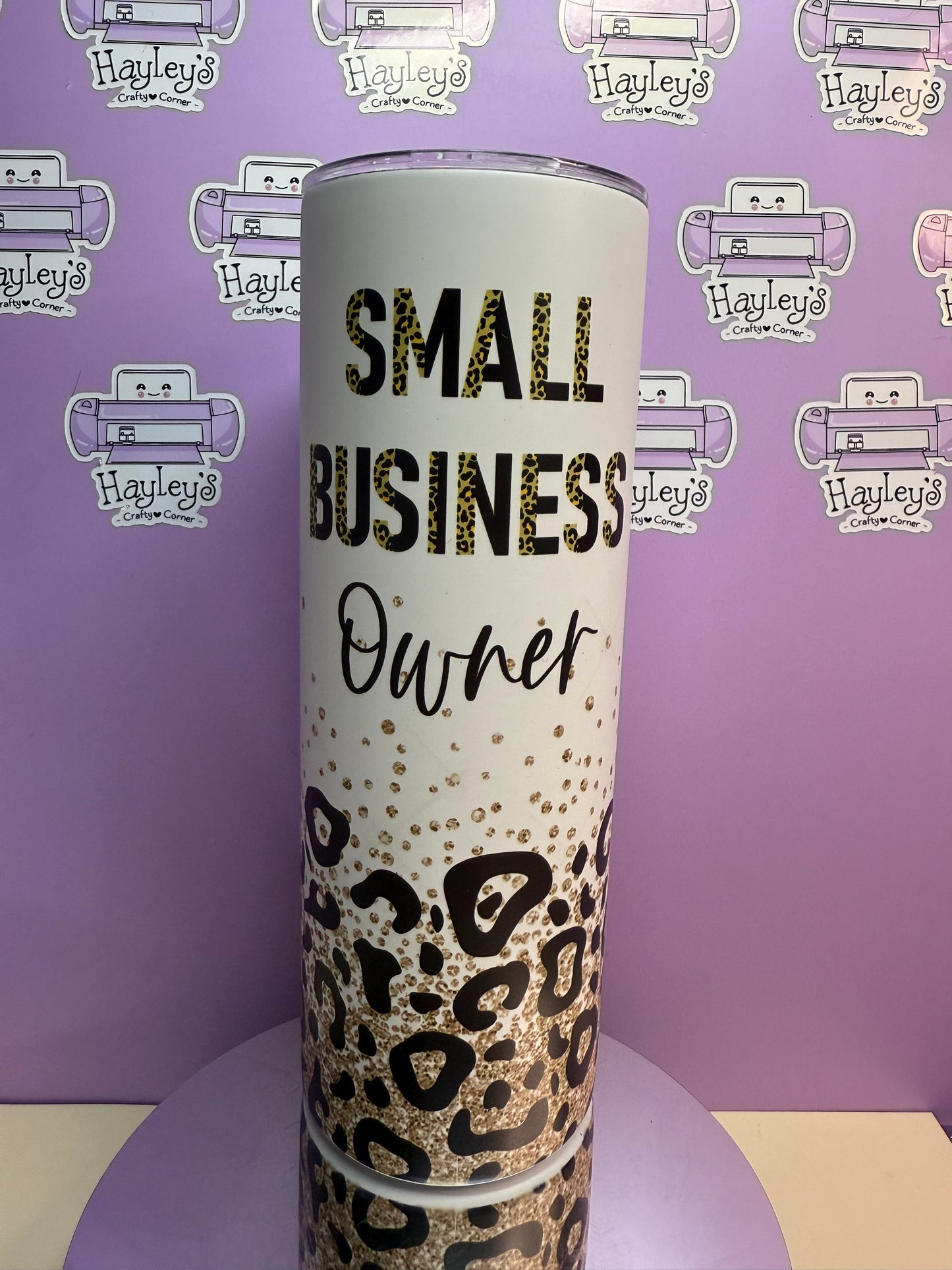 Glow-in-the-Dark Small Business Owner