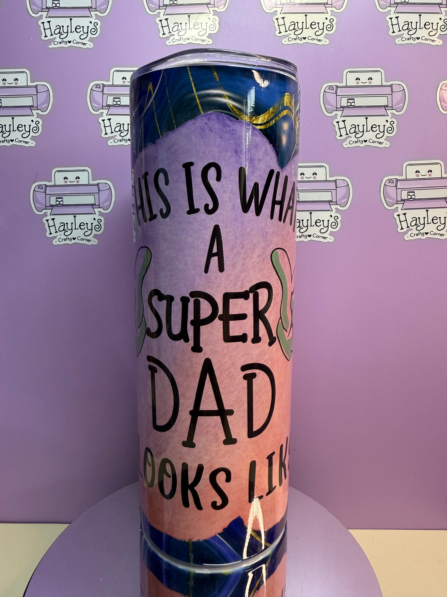This Is What a Super Dad Looks Like - 20oz Tumbler