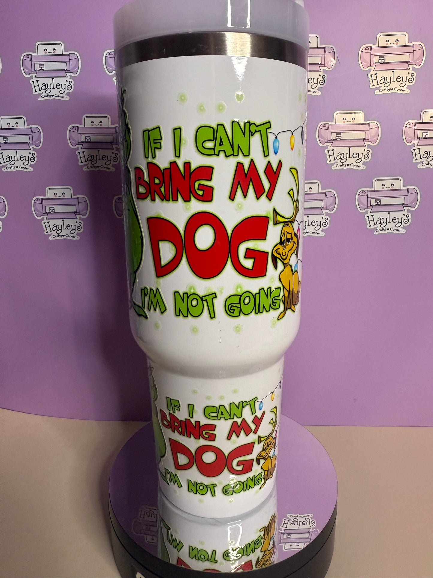 Imperfect - Grinch & Max 40oz Tumbler