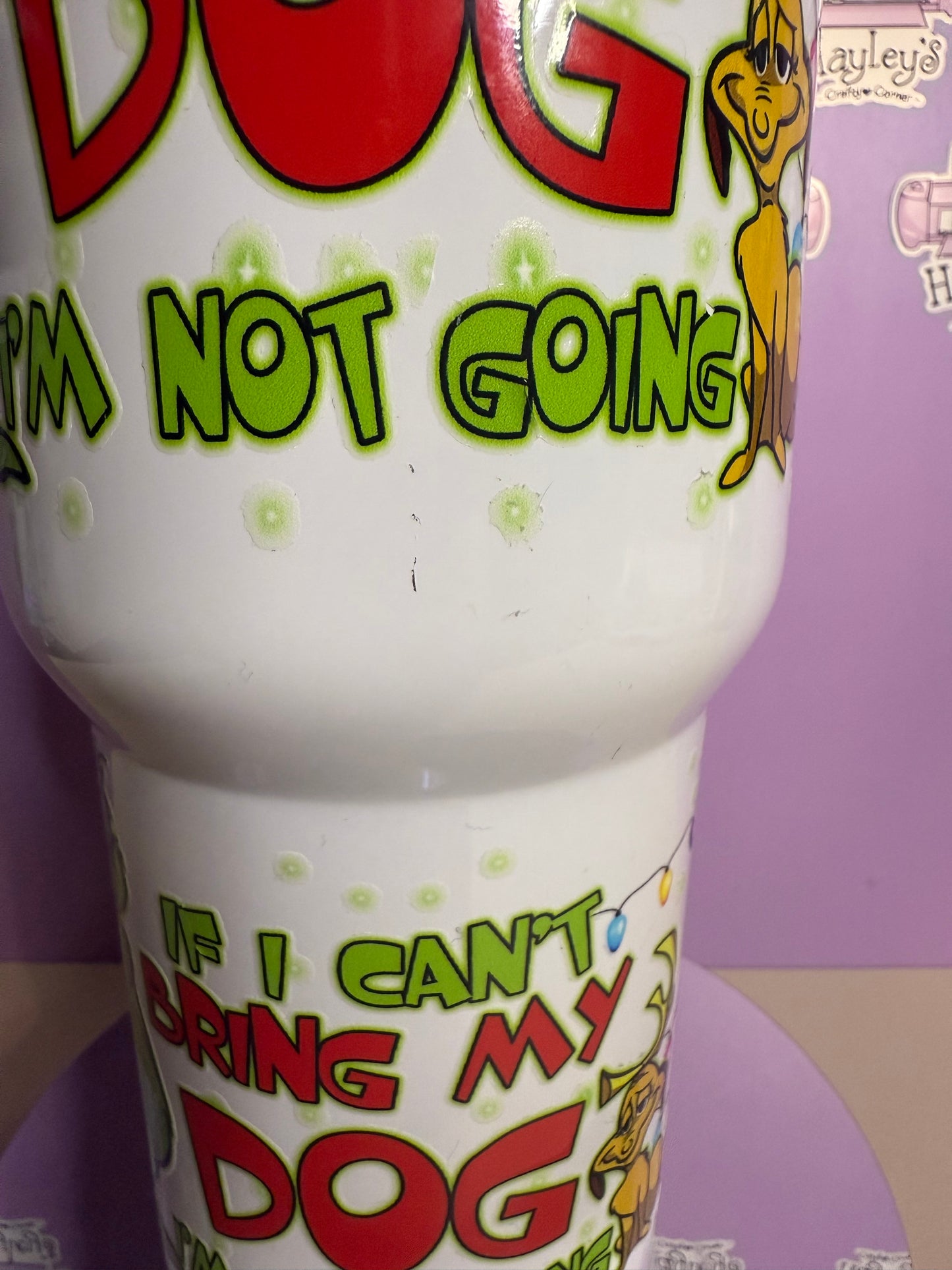 Imperfect - Grinch & Max 40oz Tumbler