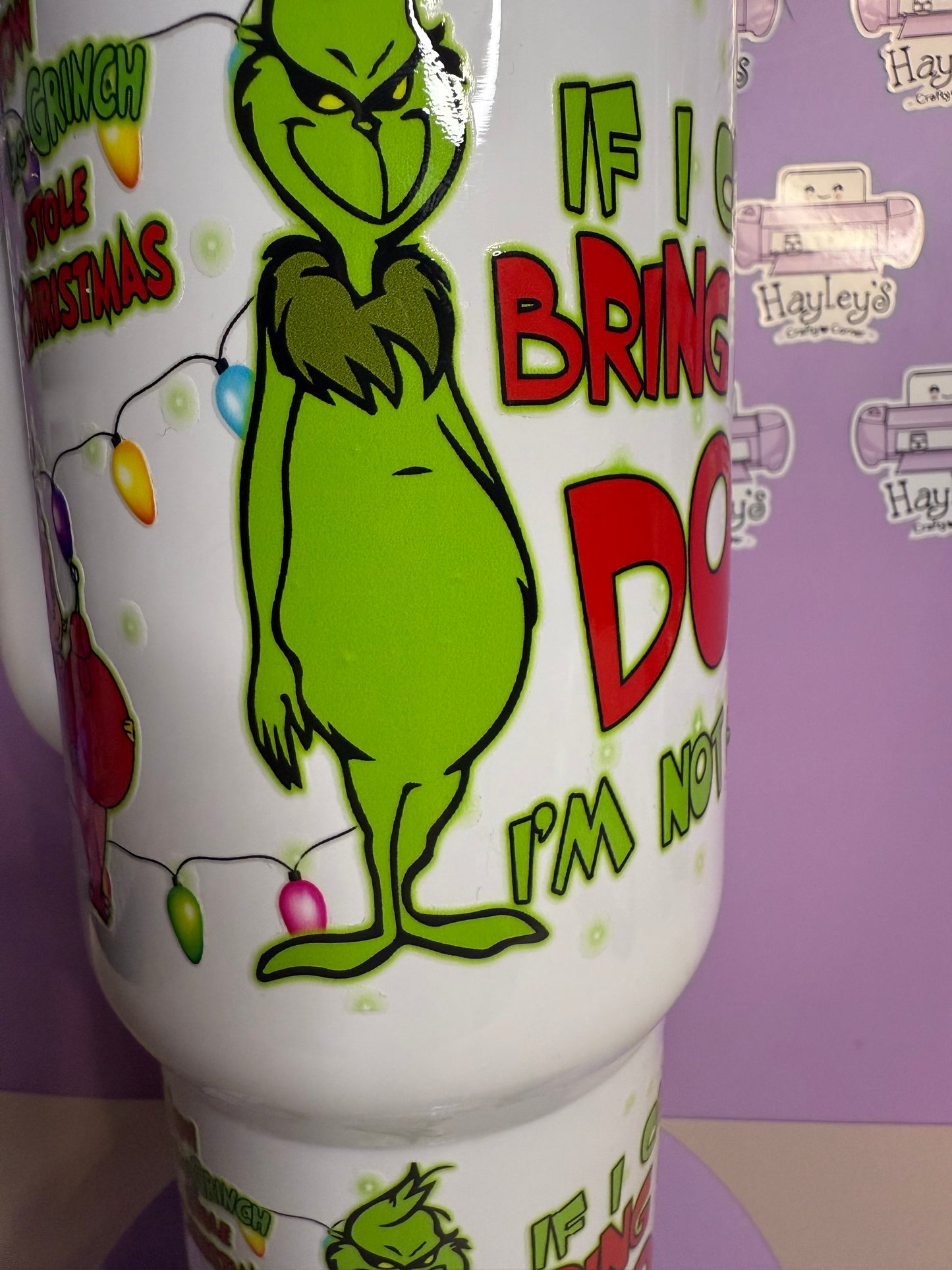 Imperfect - Grinch & Max 40oz Tumbler