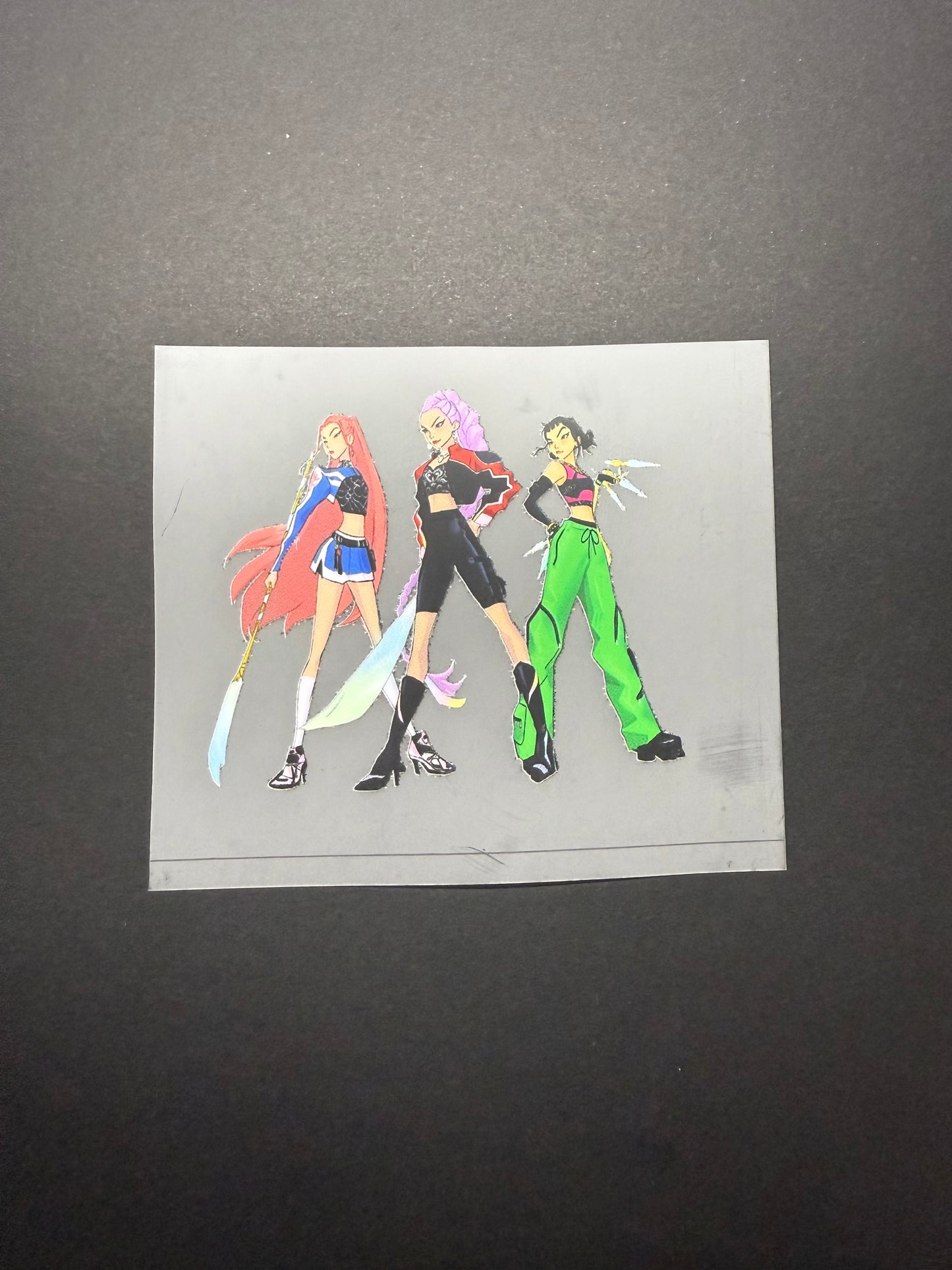 Small Huntrix Heat Transfer Bundle