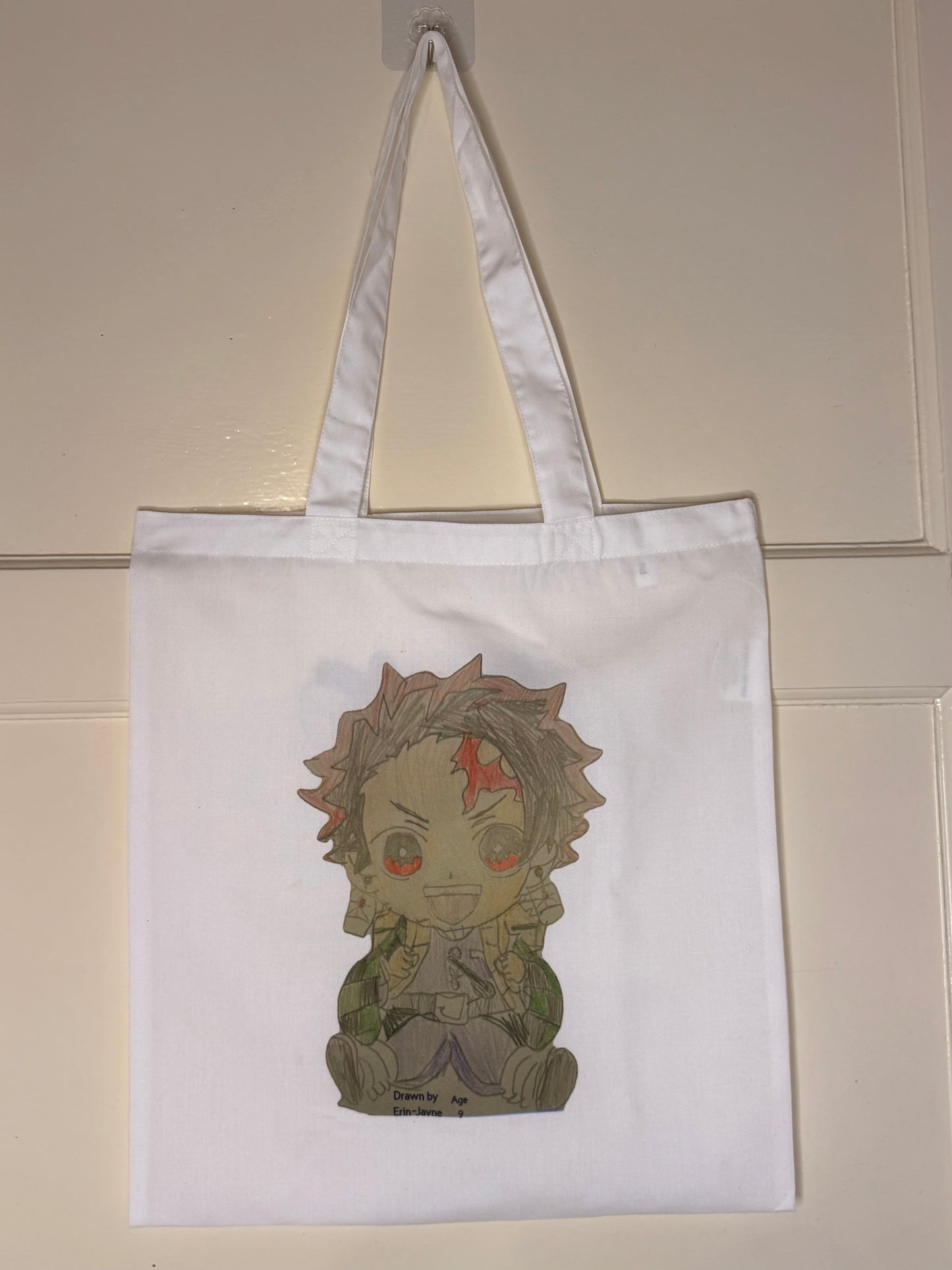 šØ Personalised Double-Sided Tote Bag ā Add 2 Of Your Childrenās Drawings
