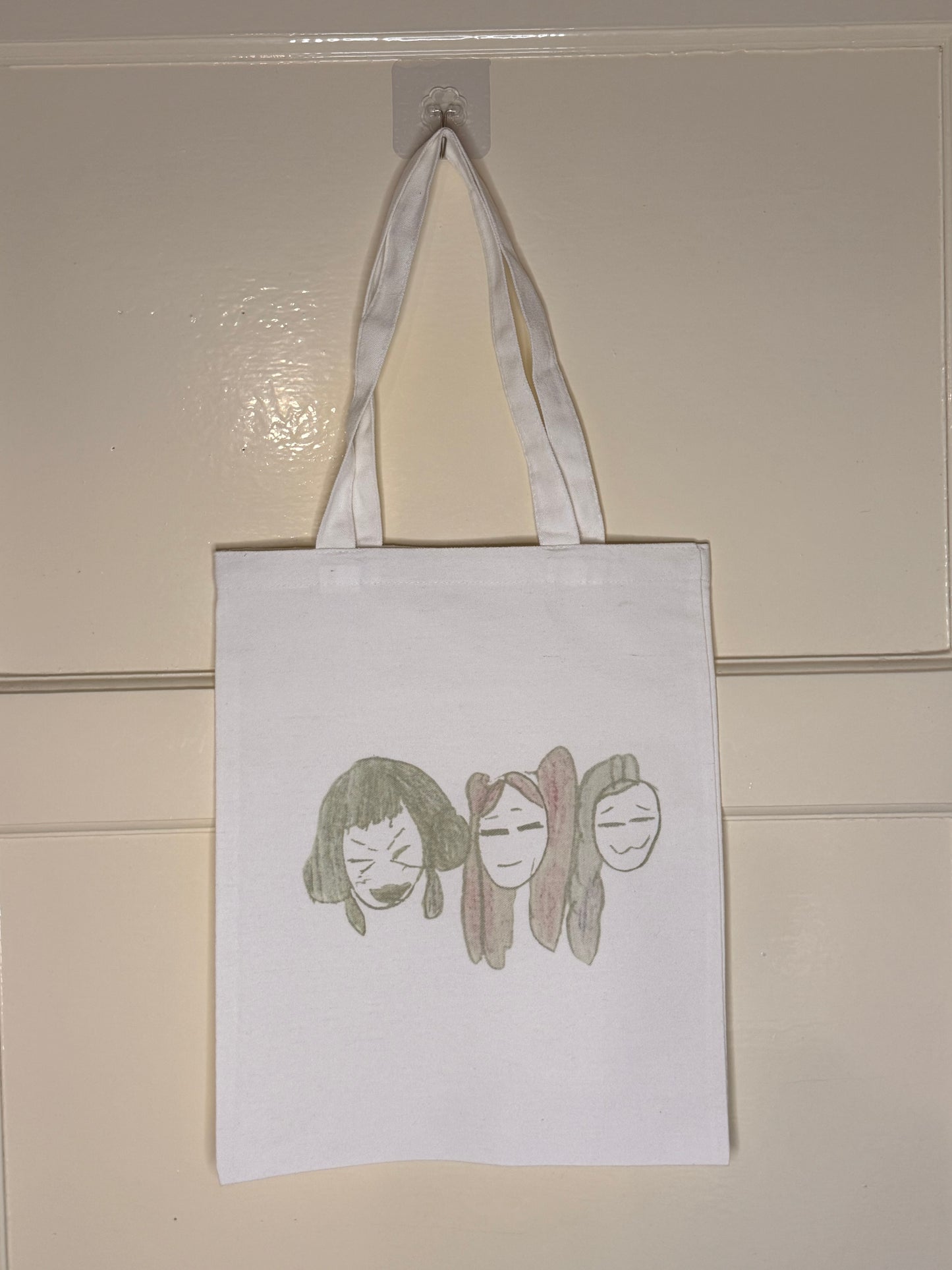 šØ Personalised Double-Sided Tote Bag ā Add 2 Of Your Childrenās Drawings