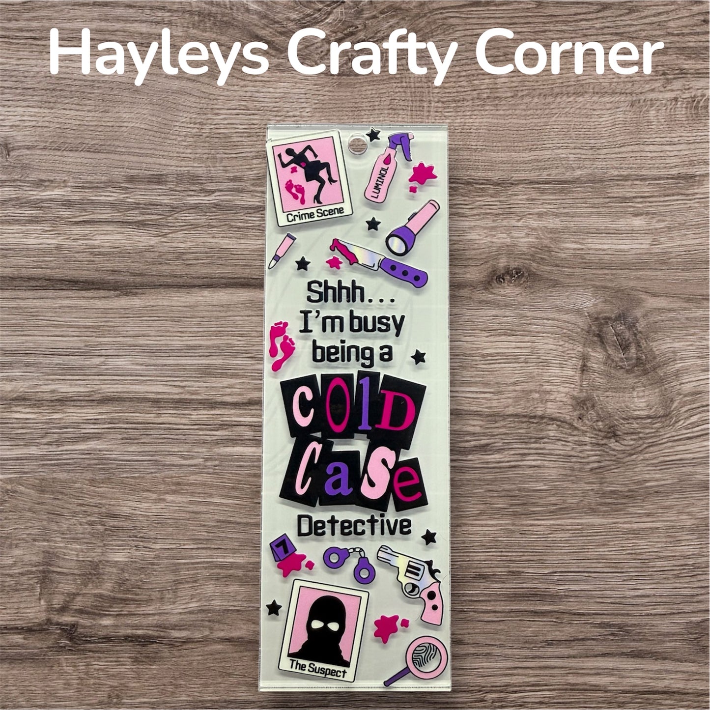 Cold Case Detective Bookmark