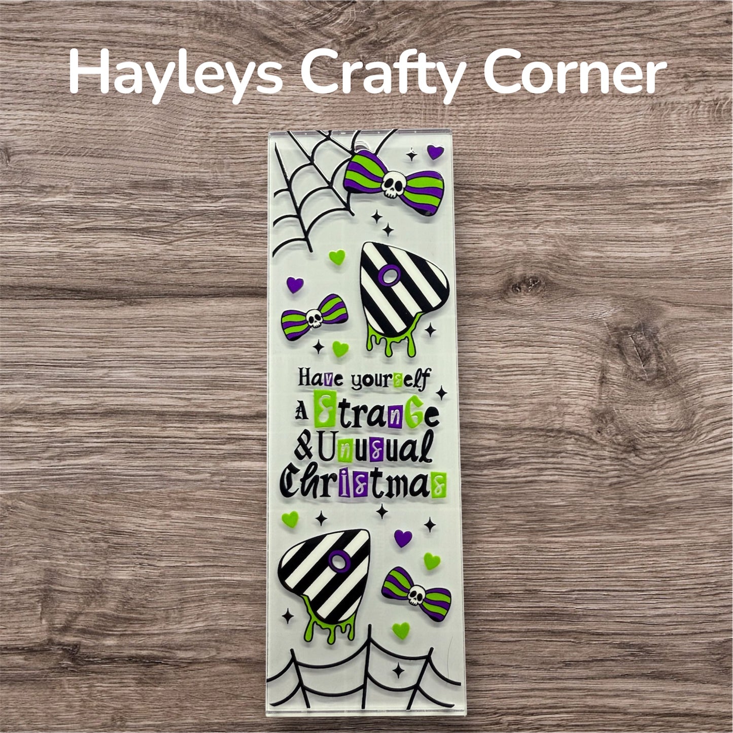 Strange & Unusual Christmas Bookmark