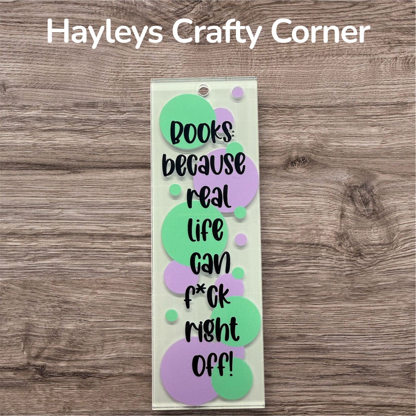 Book Because Real Life Can... Bookmark