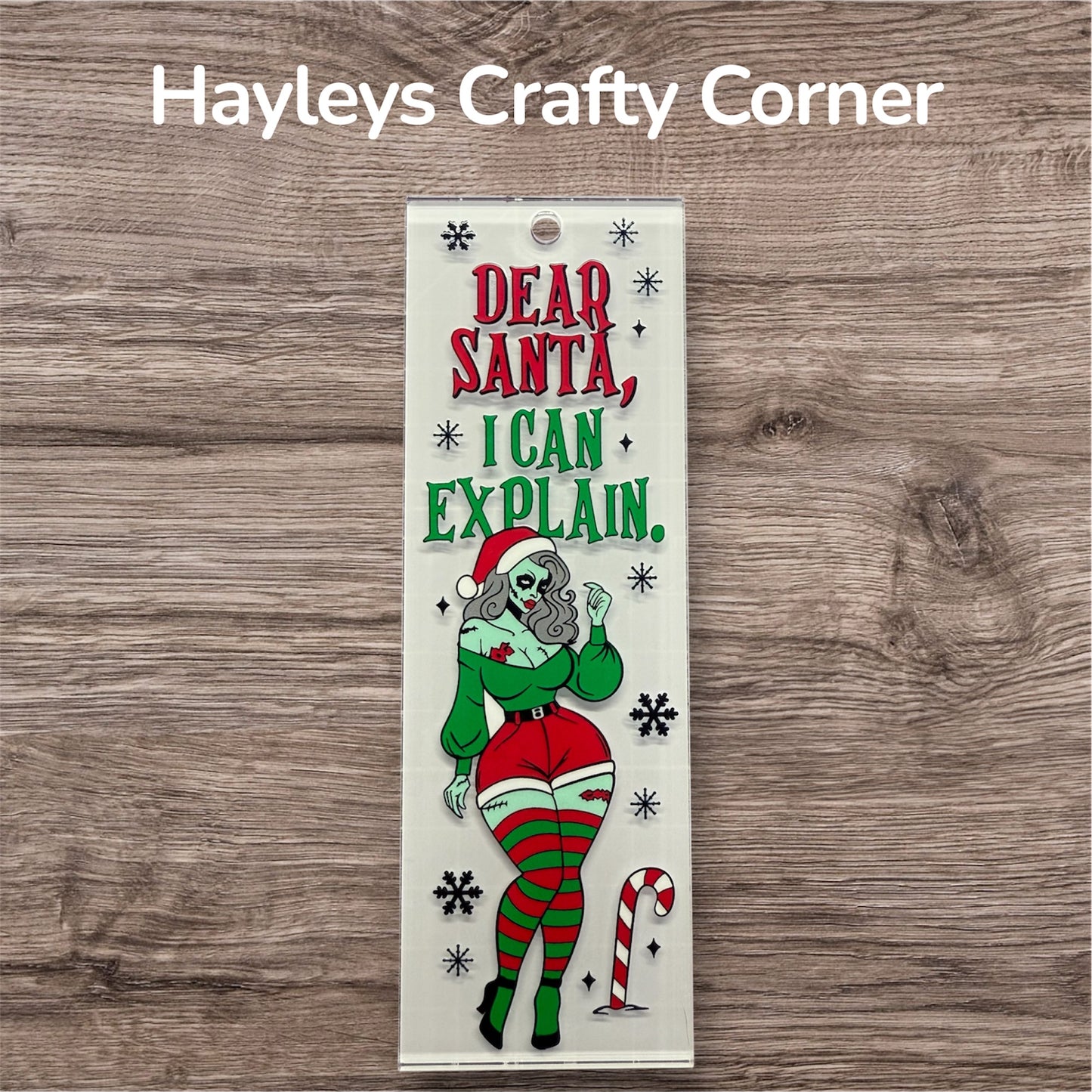 Dear Santa, I can explain Bookmark