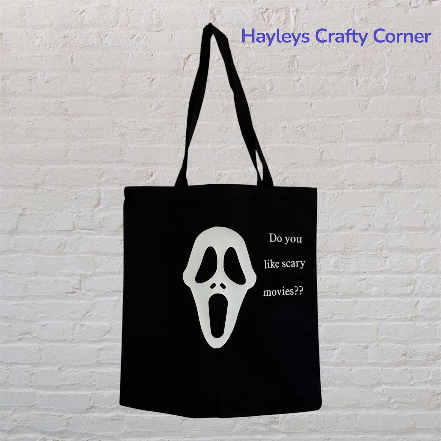 Ghostface - Glow In The Dark Horror Tote Bag
