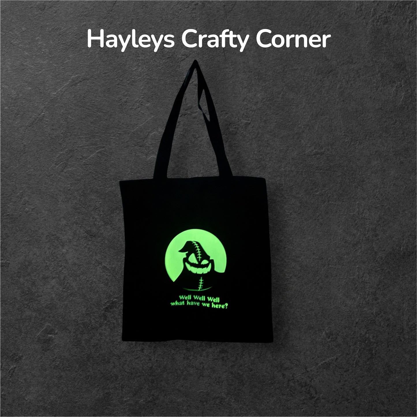 Oogie Boogie Glow-in-the-Dark Tote Bag