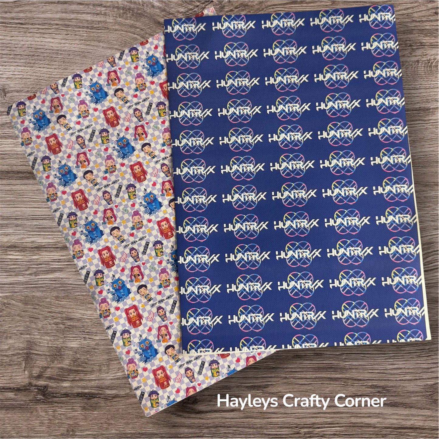 Imperfect - Huntrix Bow Canvas Fabric A4 Sheets