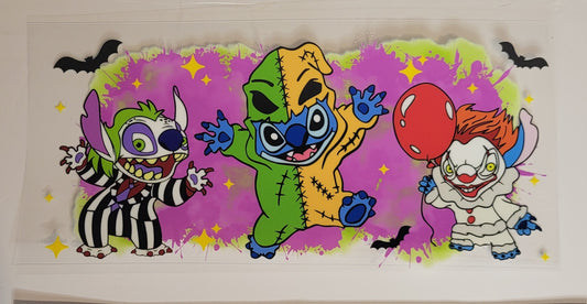 Stitch Horror Theme Wrap 🩸👻🧵