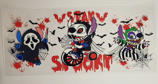 Stitch Horror Film Wrap 👻🔪🩸