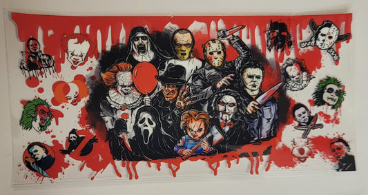 Multiple Horror Characters Wrap 🔪👻🩸
