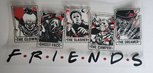 Friends Horror Character Wrap 👻🔪📺
