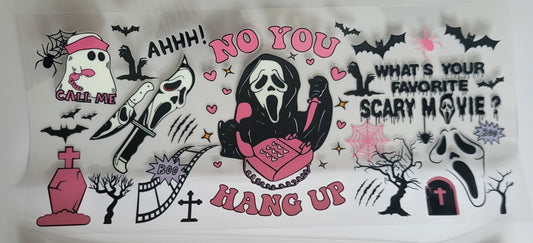 Scream Wrap with Pink 🎀🔪👻