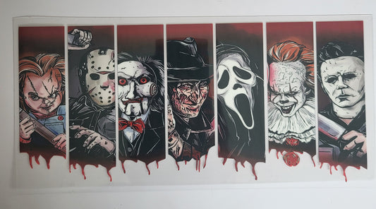 Horror Characters Wrap 🔪👻🩸