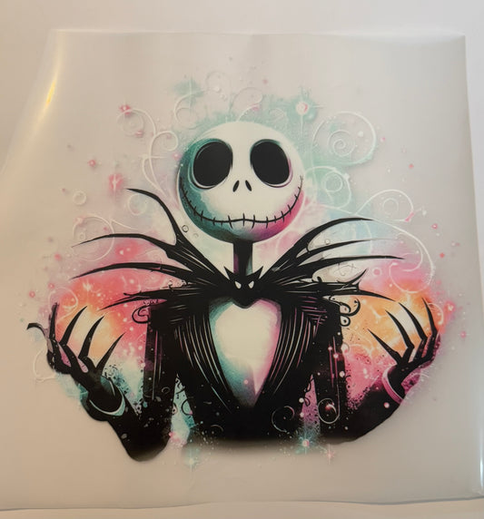 Jack Skellington Halloween Heat Transfer