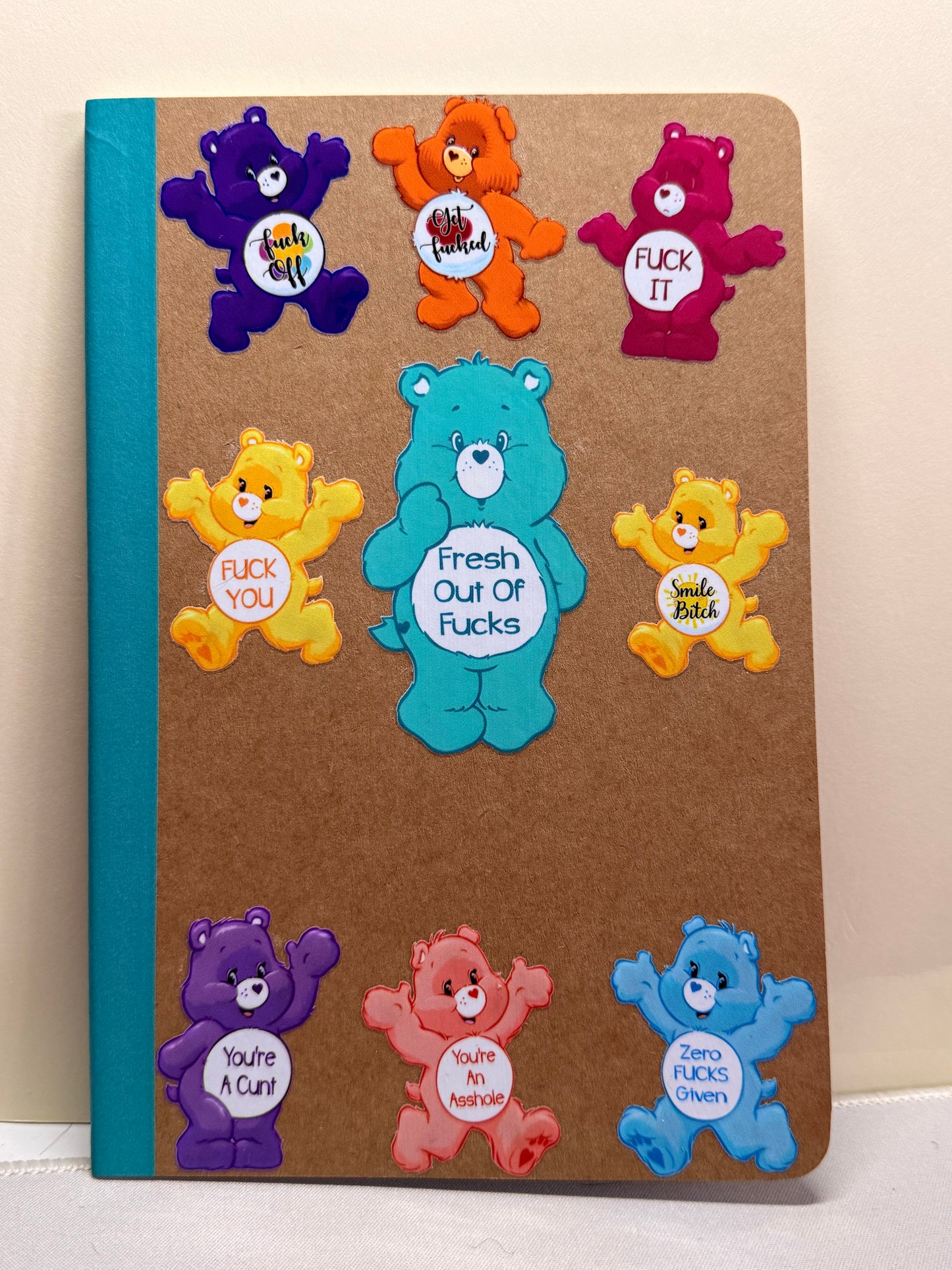 💙 Swear Bear Notebook – Funny Adult Humour Journal 🖊️
