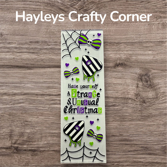 Strange & Unusual Christmas Bookmark