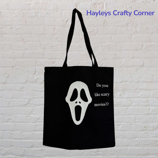 Ghostface - Glow In The Dark Horror Tote Bag